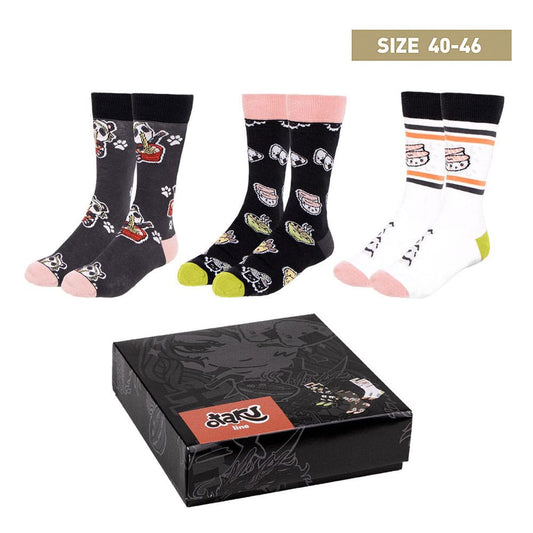 Socks 3-Pack Otaku 40-46 Footwear
