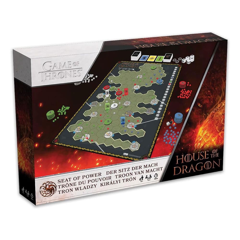 House of the Dragon Board Game Seat of Power Board games and accessories