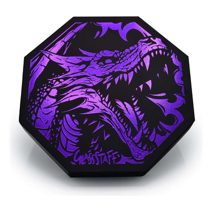 CritStones Arena Dice Tray Purple Dragon