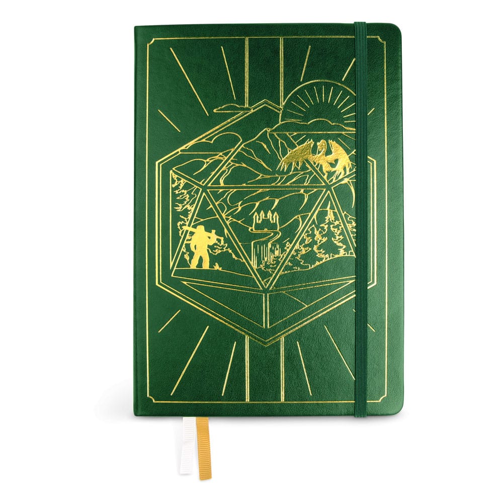 Dungeons & Dragons RPG Journal 5e Green