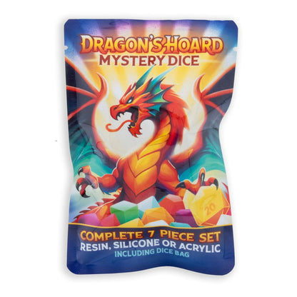 Glassstaff Dice Mytery Pouch Dragon’s Hoard (7) Dice