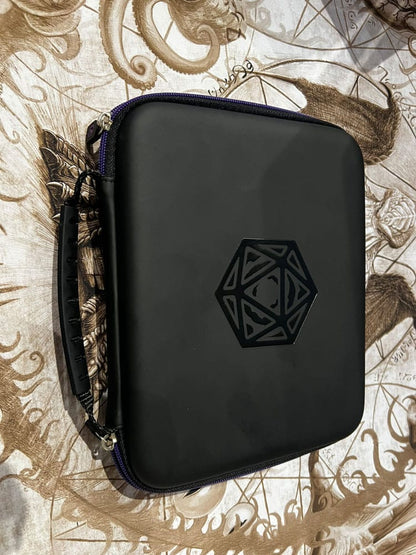 CritStones Dice Case Arcanum Black
