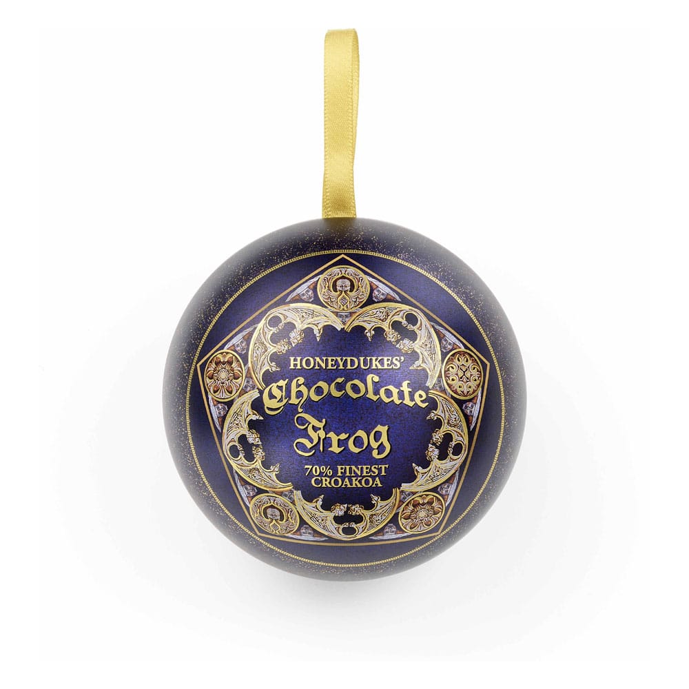 Harry Potter tree ornament with Pin Badge Deck Chocolate Frog The Carat Shop