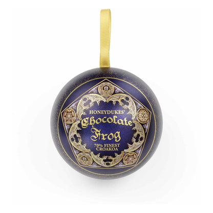 Harry Potter tree ornament with Pin Badge Deck Chocolate Frog The Carat Shop