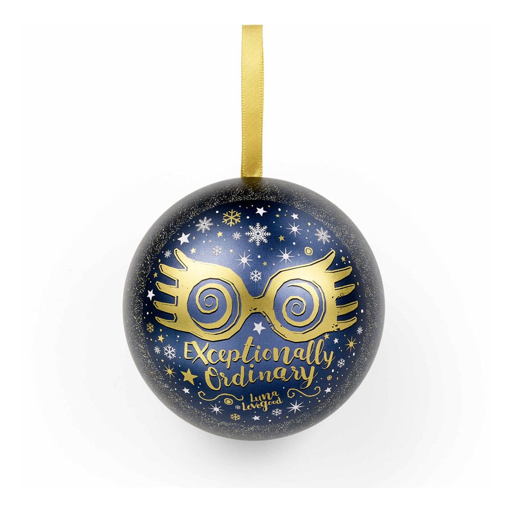 Harry Potter tree ornament with Necklace Luna Lovegood Glasses The Carat Shop