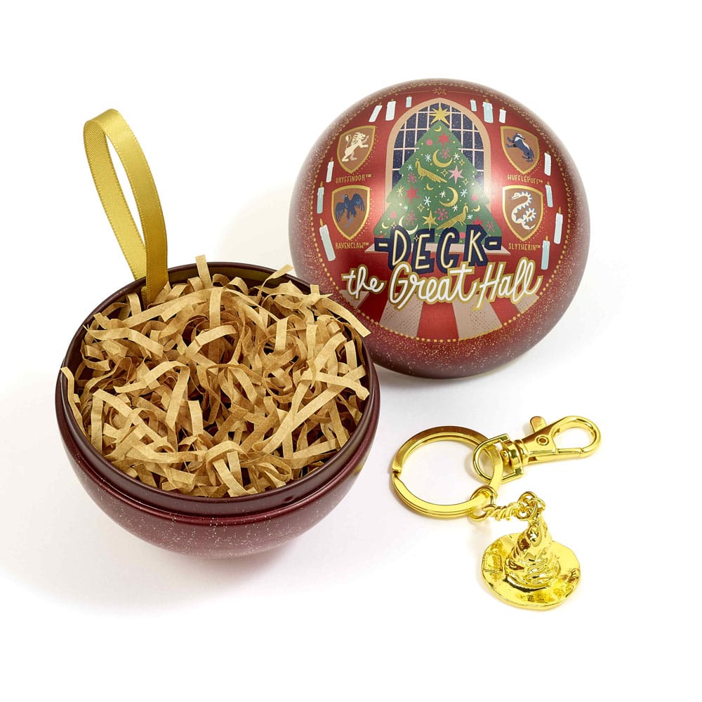 Harry Potter tree ornament with Keychain Deck The Great Hall The Carat Shop