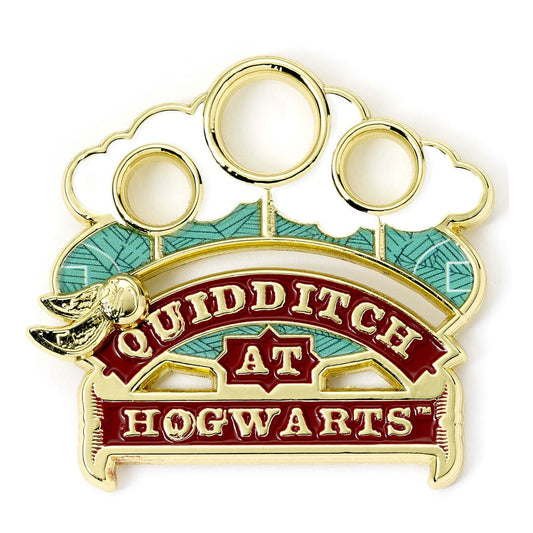 Harry Potter Pin Badge Quidditch (Golden Tone) Pins & Brooches