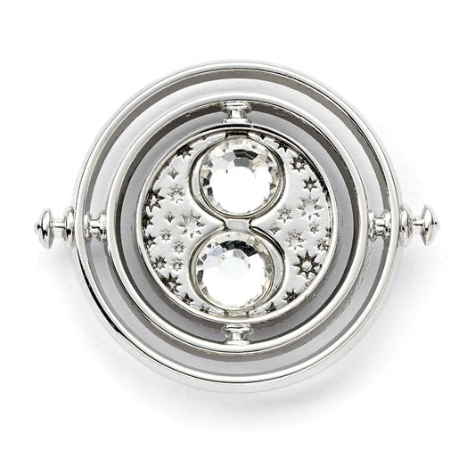 Harry Potter Pin Badge Time Turner (Silver Tone) Pins & Brooches