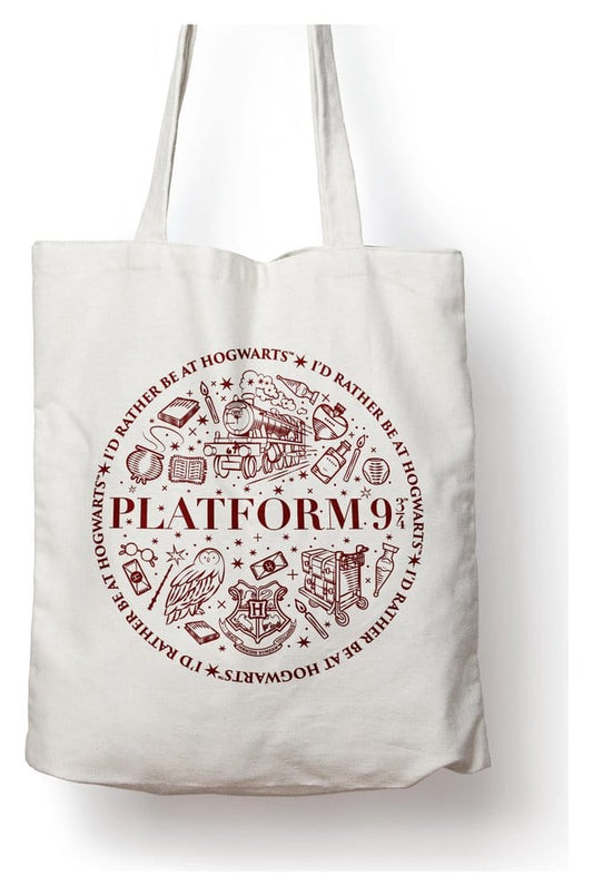 Harry Potter Tote Bag Platform 9 3/4 Cotton