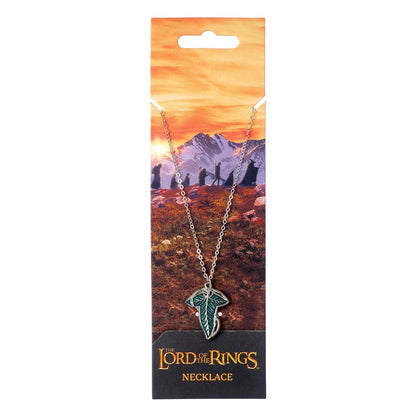 Lord of the Rings Pendant & Necklace The Leaf of Lorien The Carat Shop
