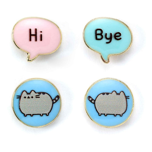 Pusheen Stud Earrings 2-pack ’Hi Bye’ Earrings