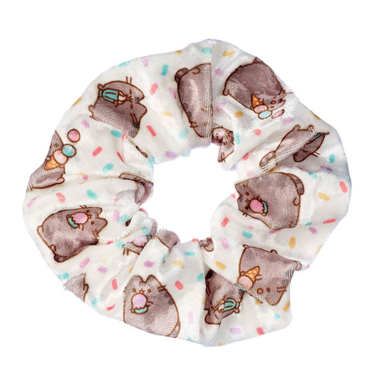 Pusheen Hair Scrunchie White Ice Cream The Carat Shop