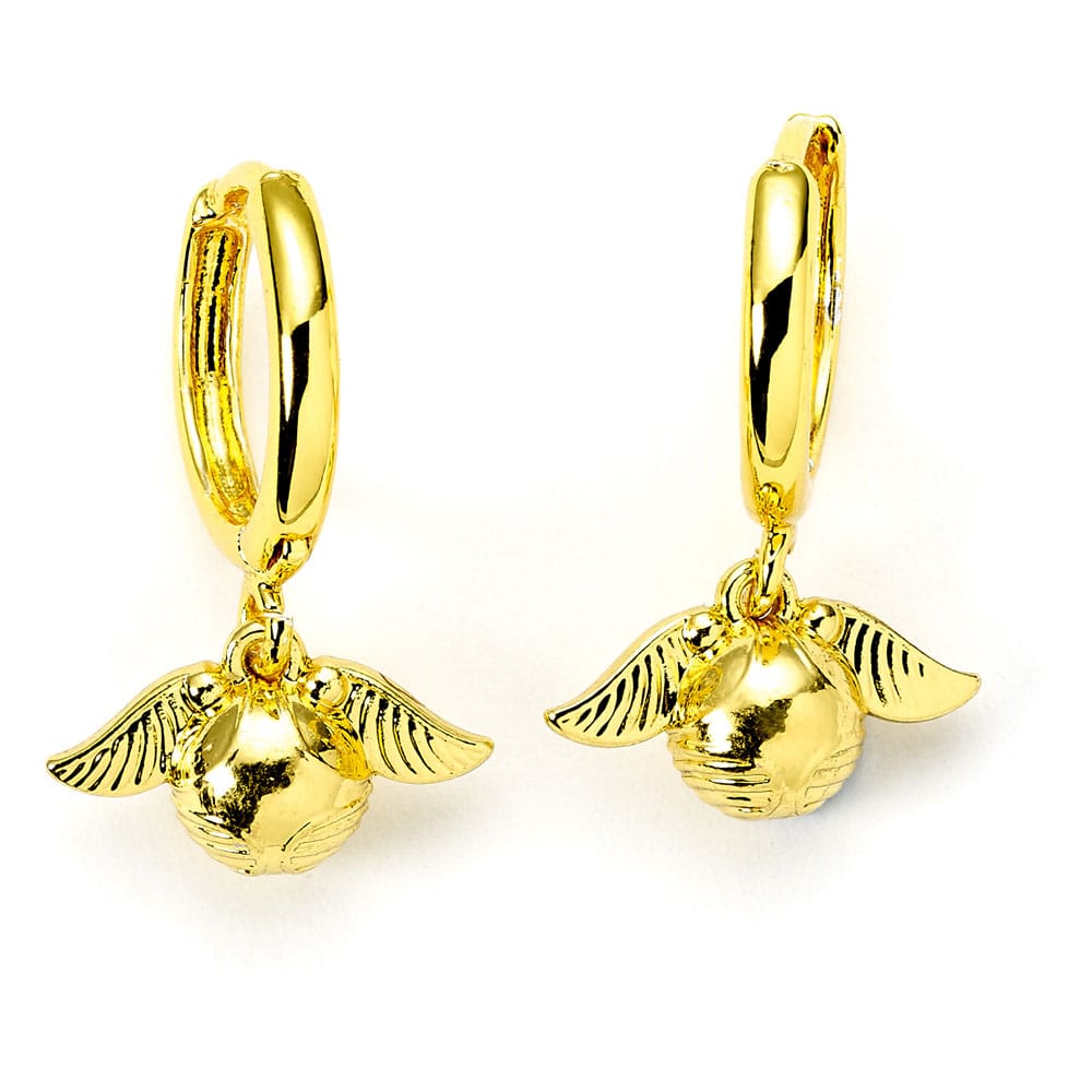 Harry Potter Earrings Golden Snitch (Golden Tone) Earrings