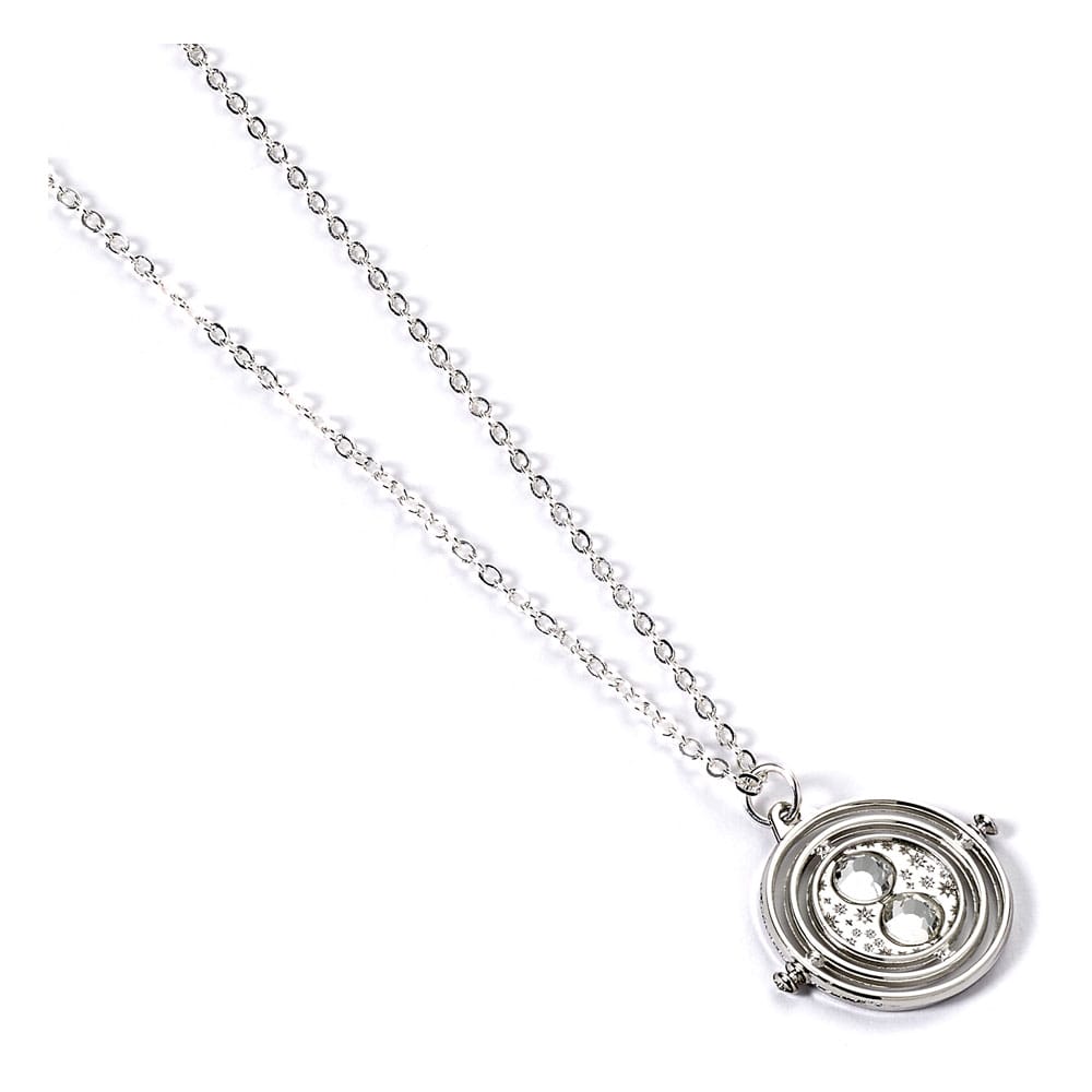 Harry Potter Necklace Time Turner Charm (Silver Tone) Pendants & necklaces