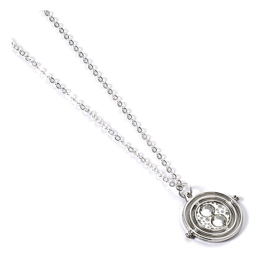 Harry Potter Necklace Time Turner Charm (Silver Tone) Pendants & necklaces