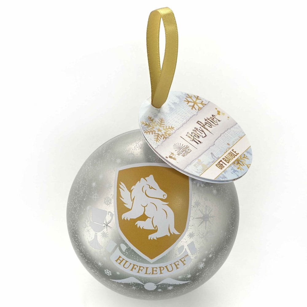 Harry Potter tree ornament with Necklace Hufflepuff The Carat Shop