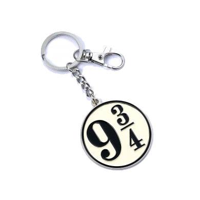 Harry Potter Keychain Platform 9 3/4 (silver plated) Keyrings