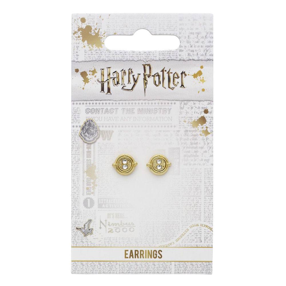Harry Potter Earrings Time Turner (gold plated) The Carat Shop