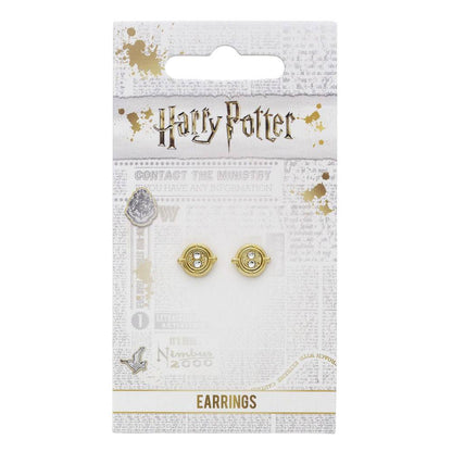 Harry Potter Earrings Time Turner (gold plated) The Carat Shop