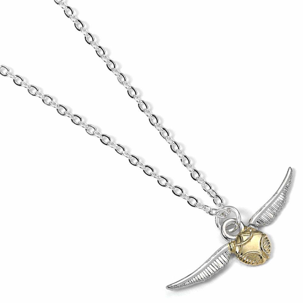 Harry Potter Pendant & Necklace The Golden Snitch (silver plated) The Carat Shop