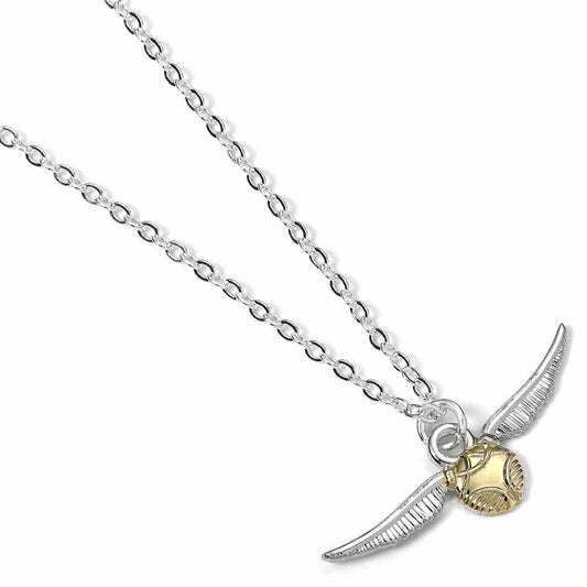 Harry Potter Pendant & Necklace The Golden Snitch (silver plated) The Carat Shop