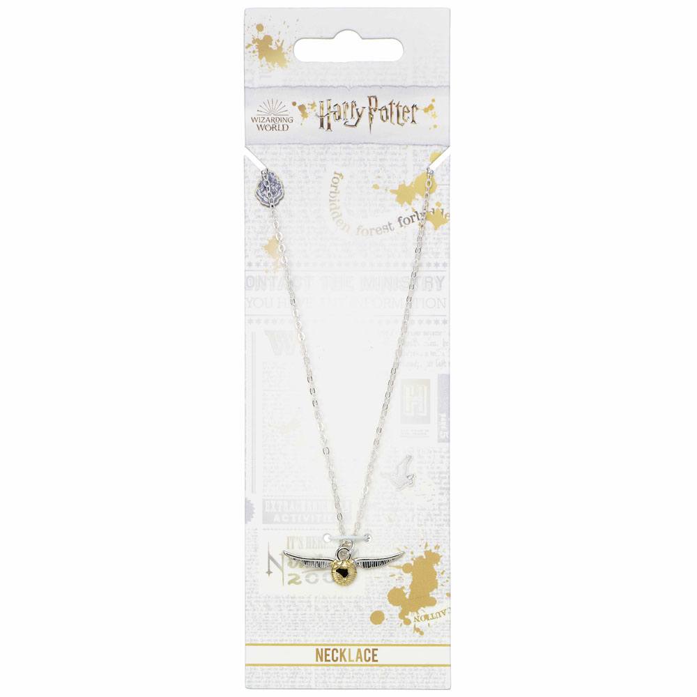 Harry Potter Pendant & Necklace The Golden Snitch (silver plated) The Carat Shop