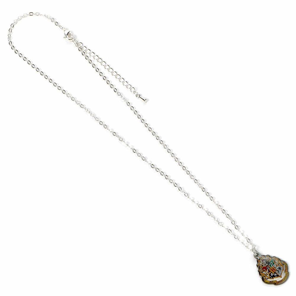 Harry Potter Pendant & Necklace Hogwarts (silver plated) The Carat Shop