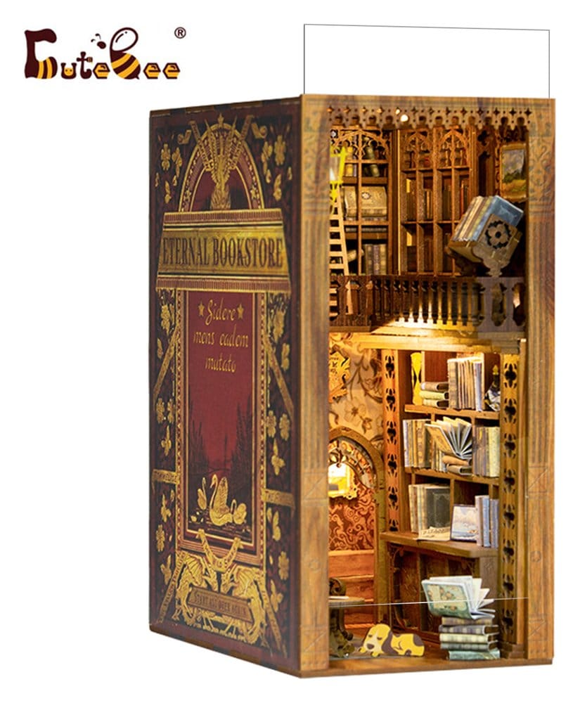 Book Nook Eternal Bookstore 23 x 11 cm CuteBee