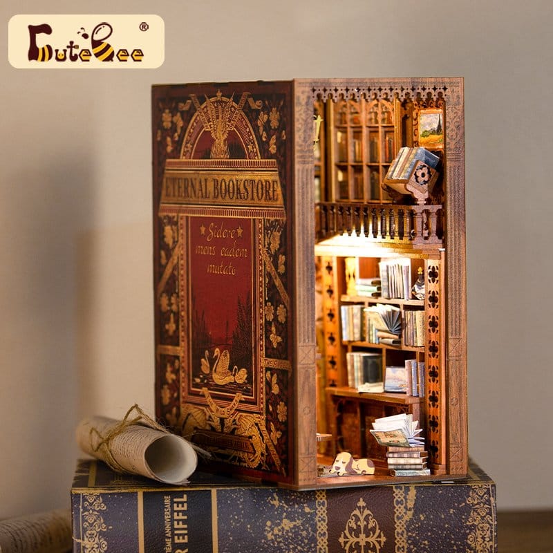 Book Nook Eternal Bookstore 23 x 11 cm CuteBee