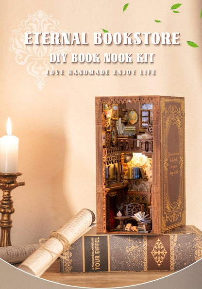 Book Nook Eternal Bookstore 23 x 11 cm CuteBee
