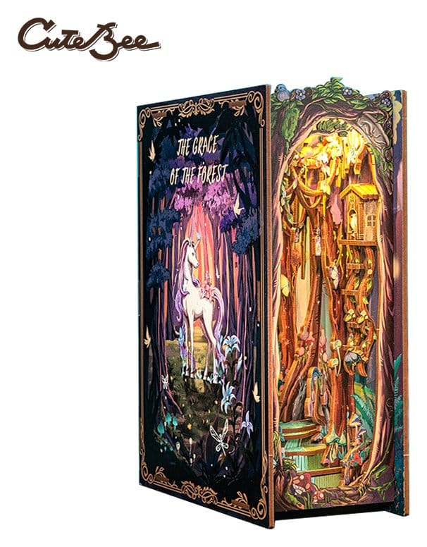 Book Nook The Grace of Forest 22 x 8 cm CuteBee