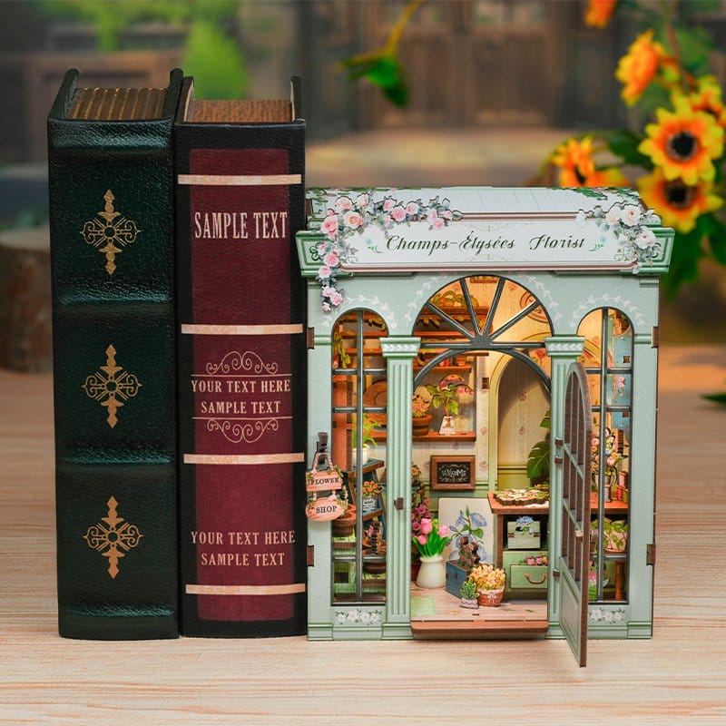 Miniature House Model Kit Champs-Élysées Florist 18 x 16 cm CuteBee