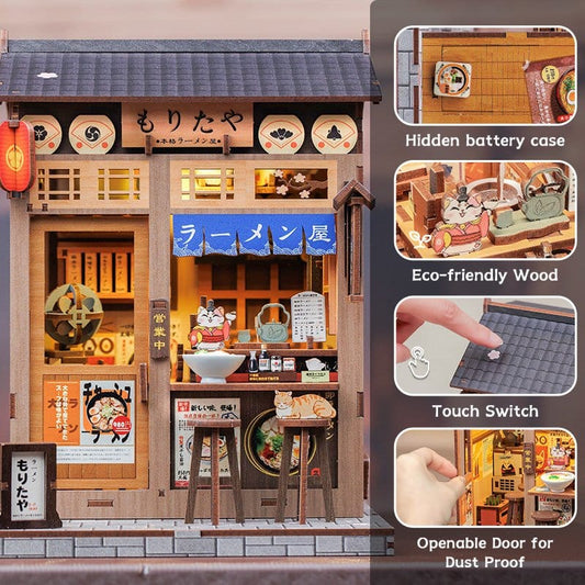Miniature House Model Kit Morita-Ya 21 x 16 cm CuteBee