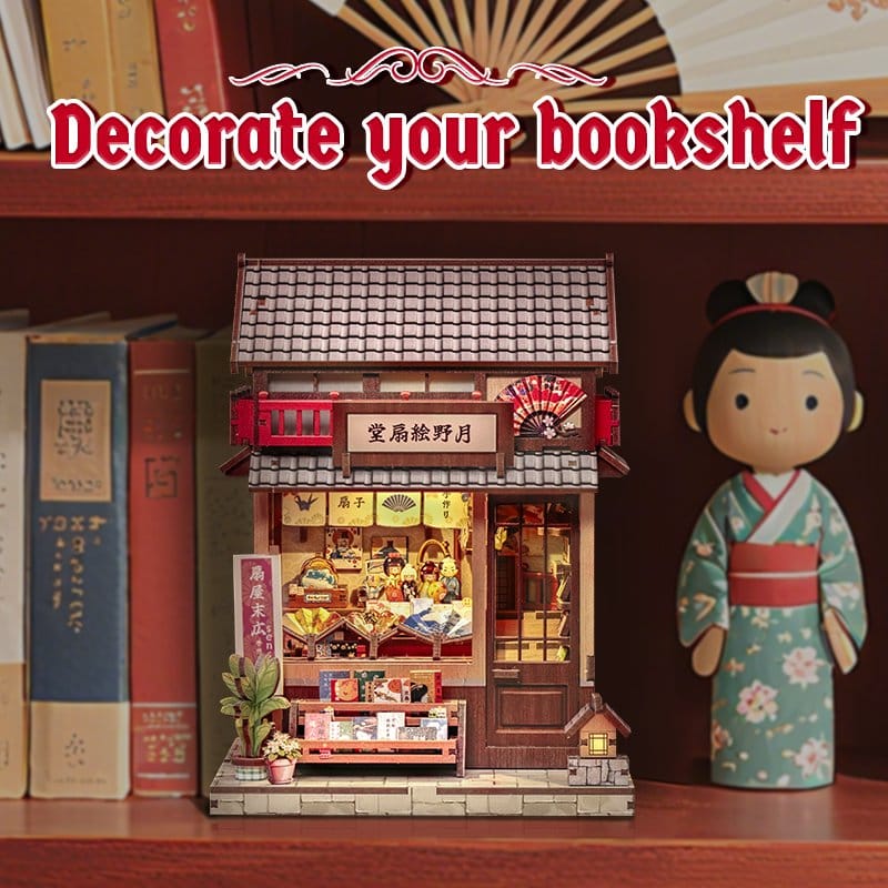 Miniature House Model Kit Tsukino Eogi-dou 19 x 14 cm CuteBee