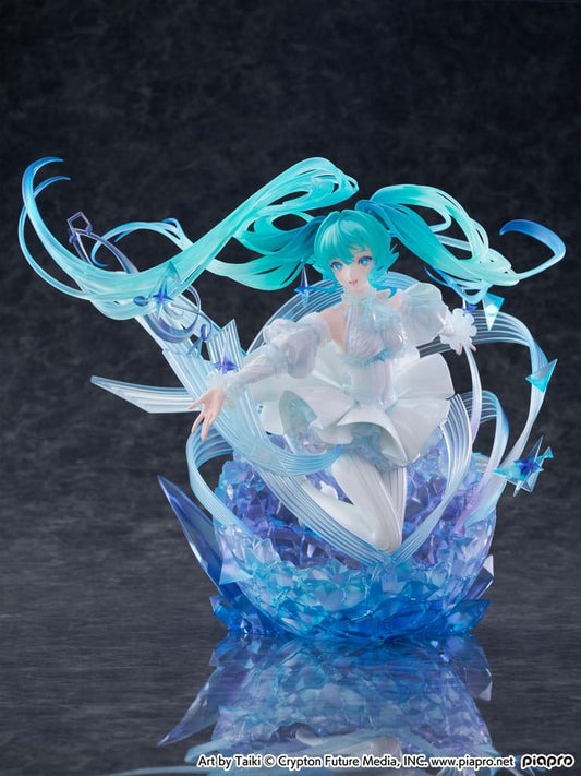 Hatsune Miku PVC Statue 1/7 Hatsune Miku - Crystal Dress Ver. 22 cm - FanofThings.co.uk