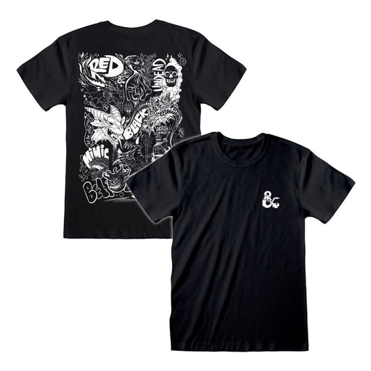 Dungeons & Dragons T-Shirt Doodle