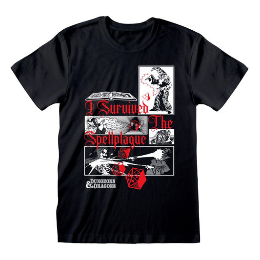 Dungeons & Dragons T-Shirt I Survived The Spellplague Size L T-shirts