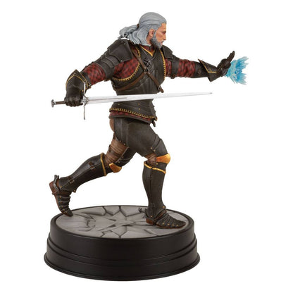 Witcher 3 Wild Hunt PVC Statue Geralt Toussaint Tourney Armor 20 cm Statues
