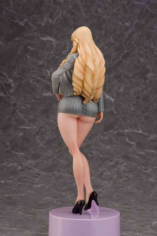 Gal Ane Shachou to Harem Office PVC Figure 1/7 Nishigori Ai (Grey Suit Ver.) 26 cm