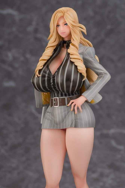 Gal Ane Shachou to Harem Office PVC Figure 1/7 Nishigori Ai (Grey Suit Ver.) 26 cm