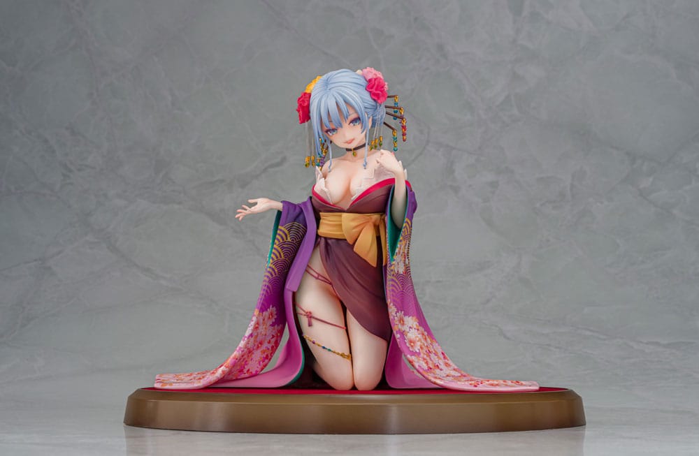 Original Character Statue 1/7 Shujuu Ecstasy Shion Oiran Ver. (Wholesome Ver.) 15 cm Statues