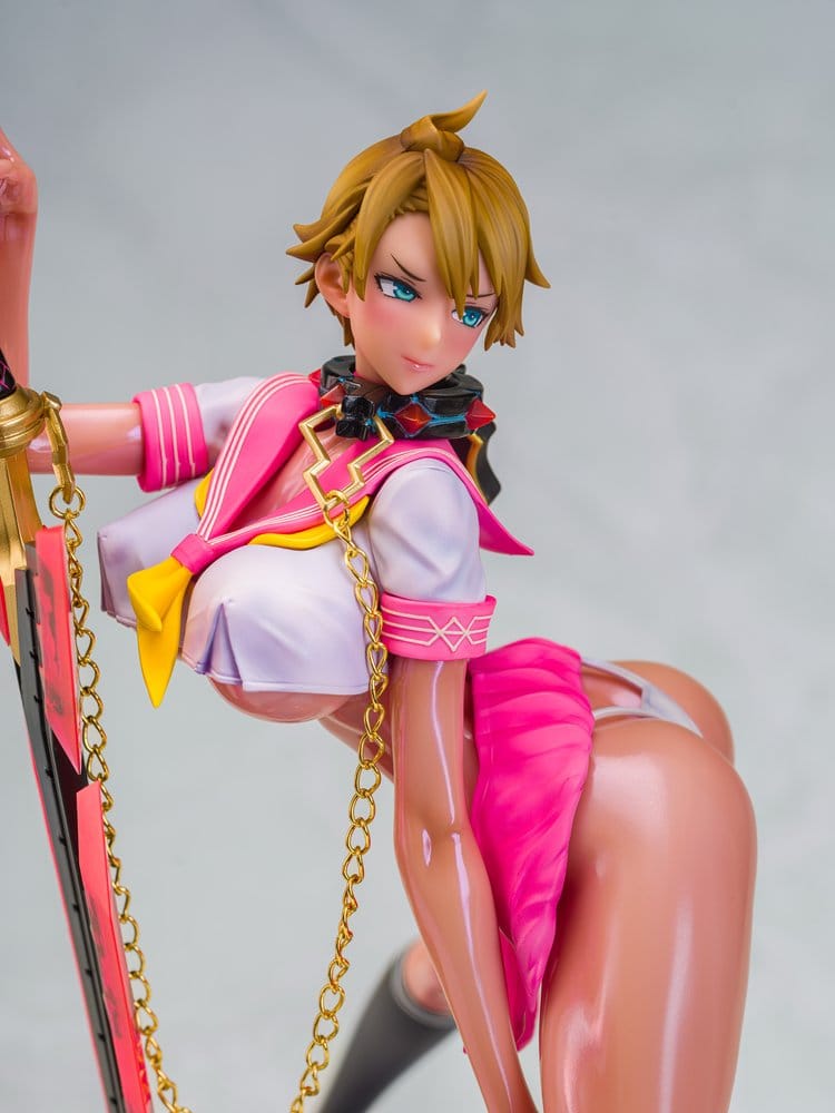 Original Character Mahou Shoujo Series Statue 1/6 Rui Asuka Pink Summer Sailor Ver. Illustration by Raita 29 cm Daiki Kougyo