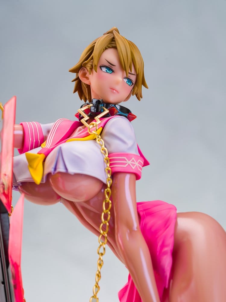 Original Character Mahou Shoujo Series Statue 1/6 Rui Asuka Pink Summer Sailor Ver. Illustration by Raita 29 cm Daiki Kougyo