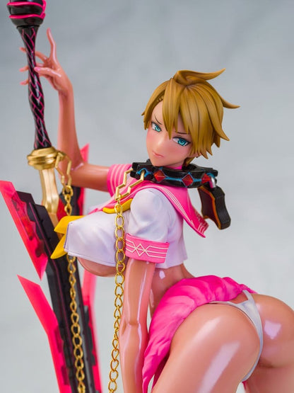 Original Character Mahou Shoujo Series Statue 1/6 Rui Asuka Pink Summer Sailor Ver. Illustration by Raita 29 cm Daiki Kougyo