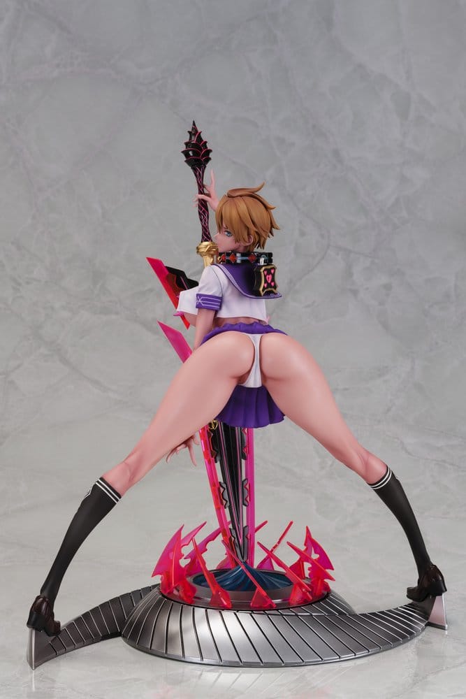 Original Character Mahou Shoujo Series Statue 1/6 Rui Asuka Summer Sailor Uniform Ver. Illustration by Raita 29 cm Daiki Kougyo