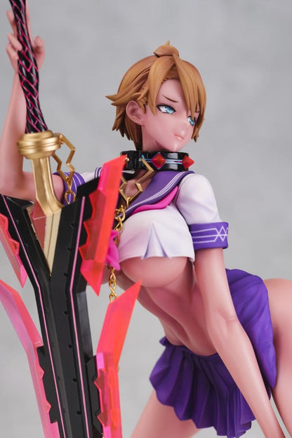 Original Character Mahou Shoujo Series Statue 1/6 Rui Asuka Summer Sailor Uniform Ver. Illustration by Raita 29 cm Daiki Kougyo