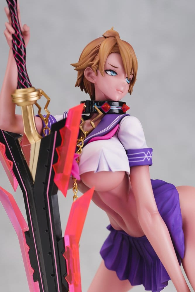 Original Character Mahou Shoujo Series Statue 1/6 Rui Asuka Summer Sailor Uniform Ver. Illustration by Raita 29 cm Daiki Kougyo