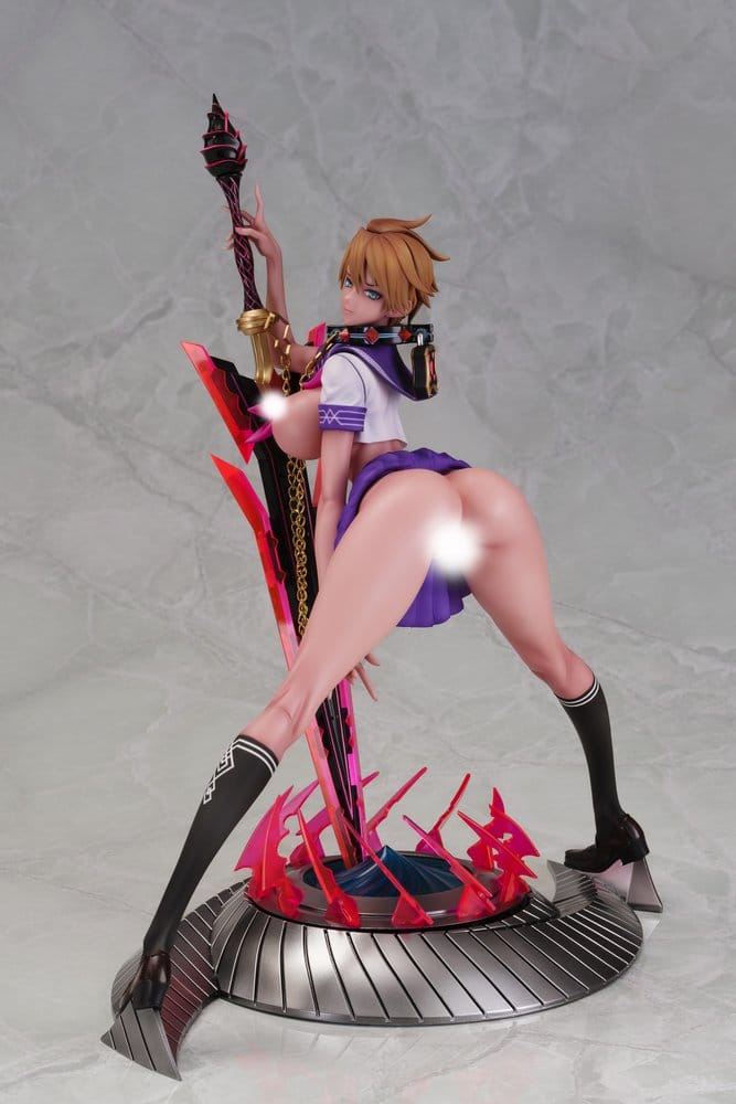 Original Character Mahou Shoujo Series Statue 1/6 Rui Asuka Summer Sailor Uniform Ver. Illustration by Raita 29 cm Daiki Kougyo