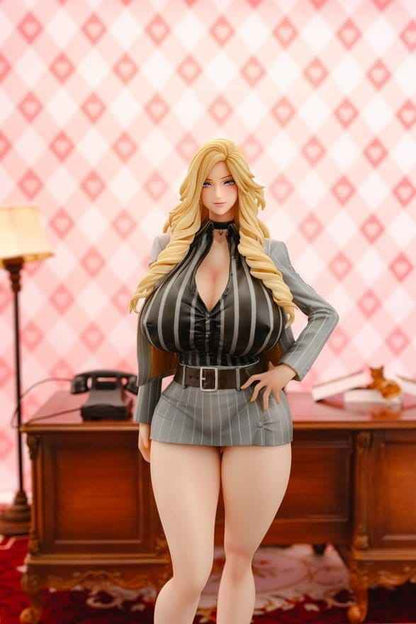 Gal Ane Shachou to Harem Office PVC Figure 1/7 Nishigori Ai (Grey Suit Ver.) Wholesome Ver. 26 cm