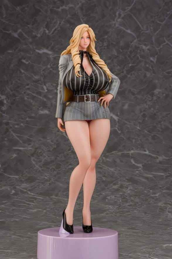 Gal Ane Shachou to Harem Office PVC Figure 1/7 Nishigori Ai (Grey Suit Ver.) Wholesome Ver. 26 cm